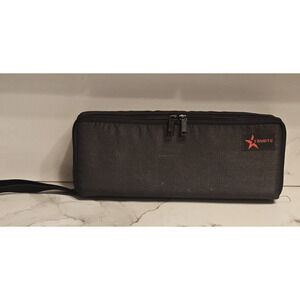 VTG STARITE Black Cassette Tape Holder Travel Carrying Case - Holds 15 Tapes